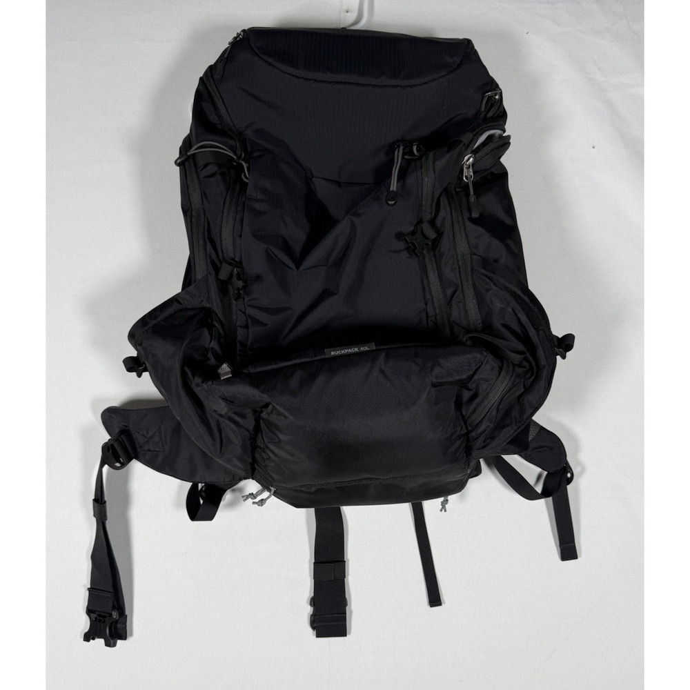 REI Co-op Ruckpack 40L Backpack Black Travel Hiking Bag Mens